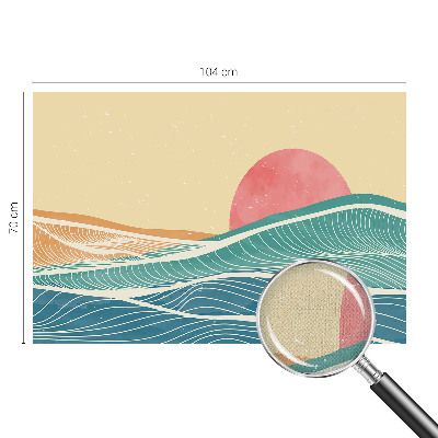 Detská tapeta Morské vlny