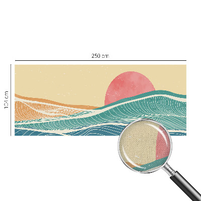 Detská tapeta Morské vlny