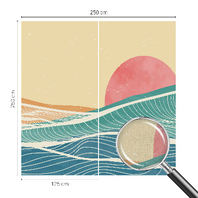 Detská tapeta Morské vlny