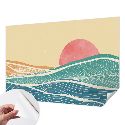 Detská tapeta Morské vlny