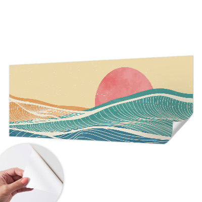 Detská tapeta Morské vlny