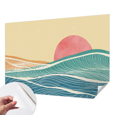 Detská tapeta Morské vlny