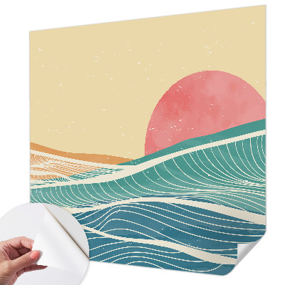 Detská tapeta Morské vlny