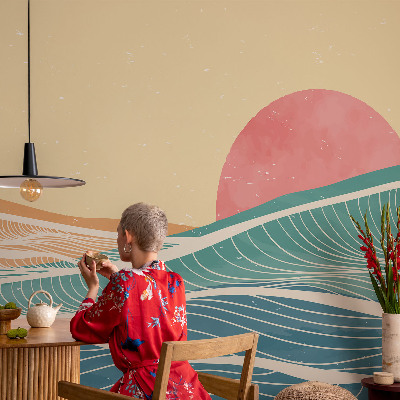 Detská tapeta Morské vlny