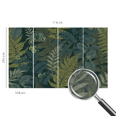 Tapety na stenu samolepiace Zelená elegancia