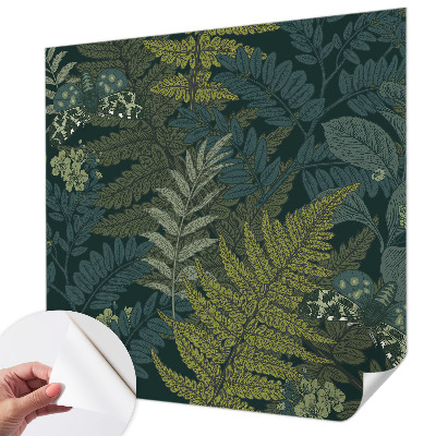 Tapety na stenu samolepiace Zelená elegancia
