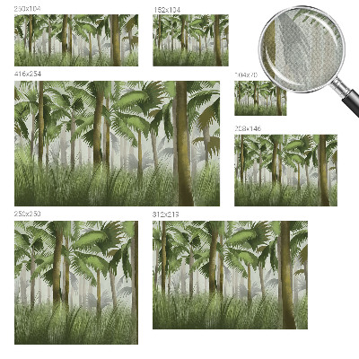 Samolepiaca fototapeta Tropický les