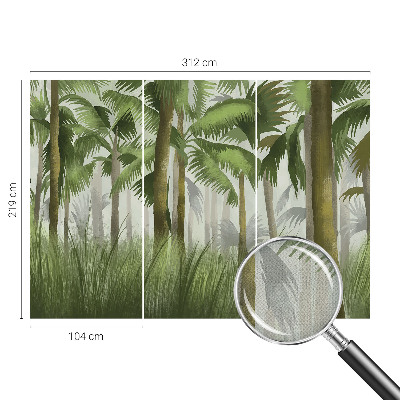 Samolepiaca fototapeta Tropický les