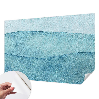 Samolepiaca tapeta Modré vlny