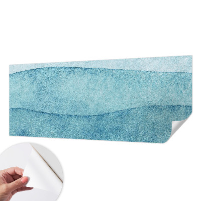 Samolepiaca tapeta Modré vlny