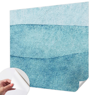 Samolepiaca tapeta Modré vlny