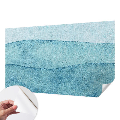 Samolepiaca tapeta Modré vlny