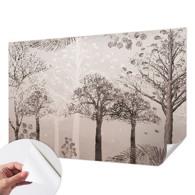 Fotografická tapeta samolepiaca Jemné stromy