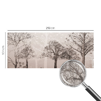 Fotografická tapeta samolepiaca Jemné stromy