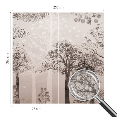 Fotografická tapeta samolepiaca Jemné stromy