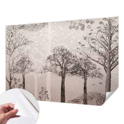 Fotografická tapeta samolepiaca Jemné stromy