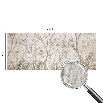 Samolepiaca fototapeta do obývačky Lesný kútik