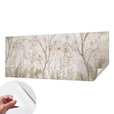 Samolepiaca fototapeta do obývačky Lesný kútik