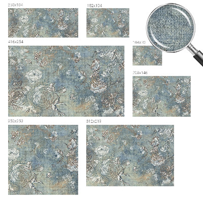 3D fototapeta Romantické ruže