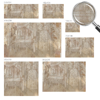 Samolepiaca fototapeta do detskej izby Historické ozdoby