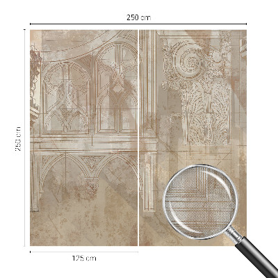 Samolepiaca fototapeta do detskej izby Historické ozdoby