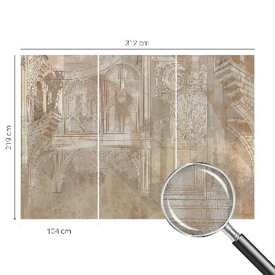 Samolepiaca fototapeta do detskej izby Historické ozdoby