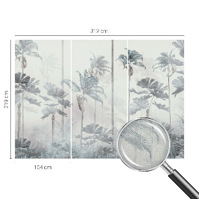 3D tapeta Tropická krajina