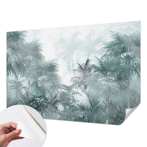 3D tapeta na stenu Exotická zelená