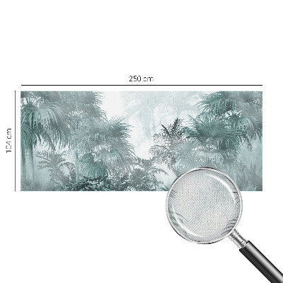 3D tapeta na stenu Exotická zelená