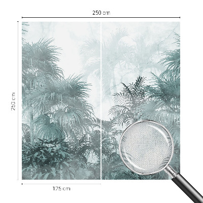 3D tapeta na stenu Exotická zelená