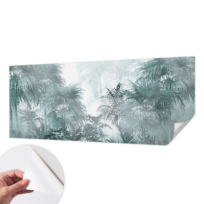 3D tapeta na stenu Exotická zelená