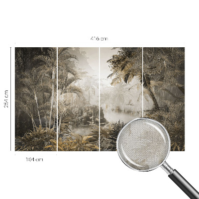 Fototapeta do detskej izby Tropický les