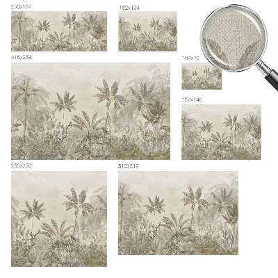 Detská fototapeta na stenu Tropická džungľa