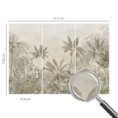 Detská fototapeta na stenu Tropická džungľa