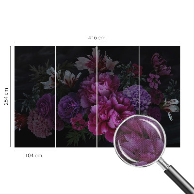 Tapeta do detskej izby Kvetinová elegancia