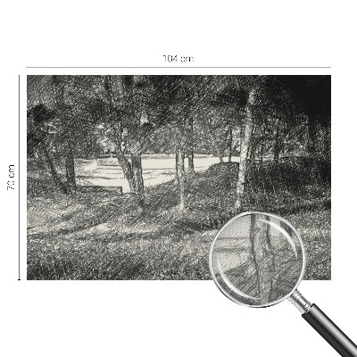 Detská tapeta Pokojná krajina