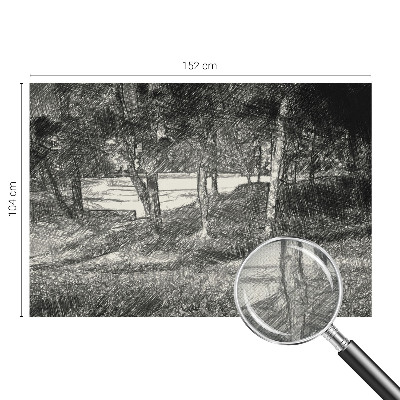 Detská tapeta Pokojná krajina