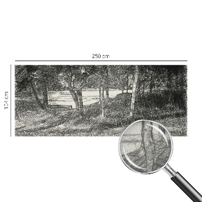 Detská tapeta Pokojná krajina