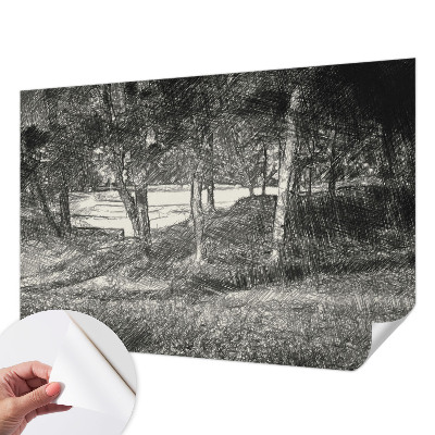 Detská tapeta Pokojná krajina