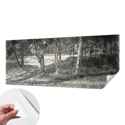 Detská tapeta Pokojná krajina