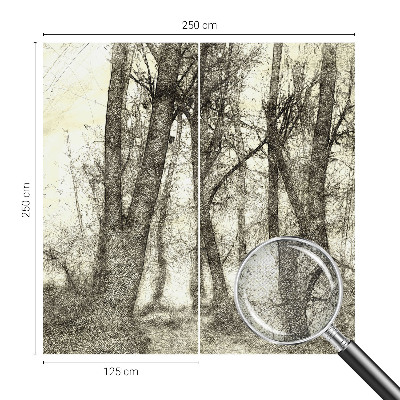 Fototapeta pre dievča Lesná melanchólia