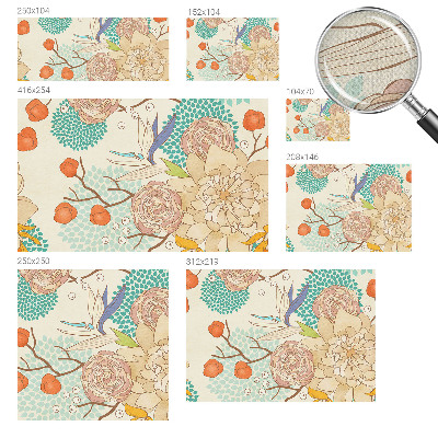 Tapeta do obývačky Kvetinová fantázia