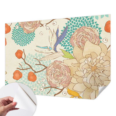 Tapeta do obývačky Kvetinová fantázia