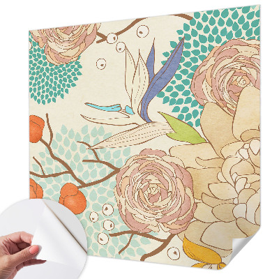 Tapeta do obývačky Kvetinová fantázia