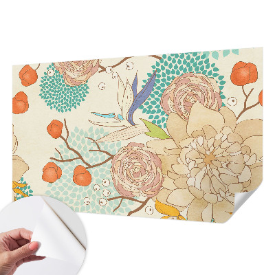 Tapeta do obývačky Kvetinová fantázia