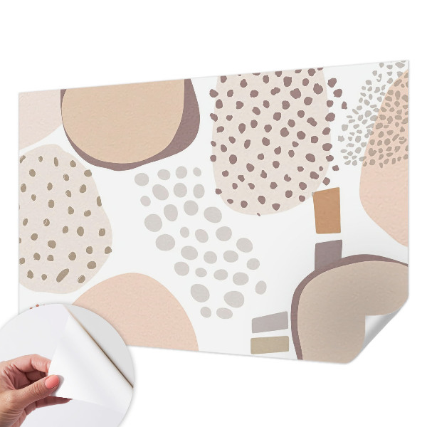 Samolepiaca fototapeta do obývačky Jemné bodky