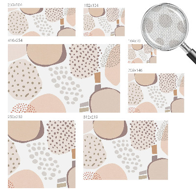 Samolepiaca fototapeta do obývačky Jemné bodky