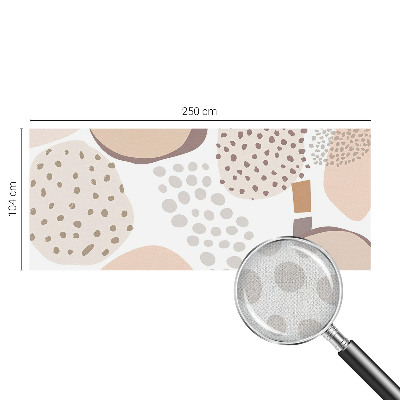 Samolepiaca fototapeta do obývačky Jemné bodky