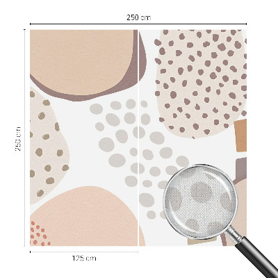 Samolepiaca fototapeta do obývačky Jemné bodky