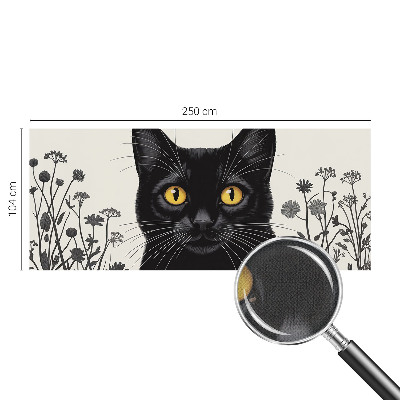 Samolepiaca fototapeta do detskej izby Mačacie kvety